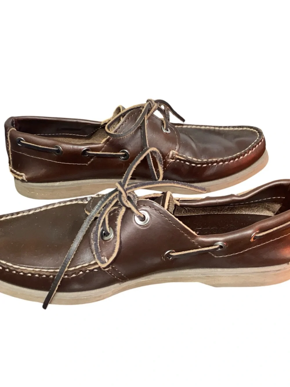 Quoddy X SeeVees Collab Blucher  Brown Vibram Sole. Men’s Size 8